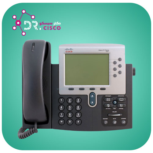 تلفن تحت شبکه سیسکو مدل Cisco Voip 7961 - از محصولات فروشگاه اینترنتی دکتر سیسکو
