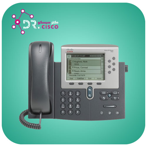 تلفن تحت شبکه سیسکو مدل Cisco Voip 7962 - از محصولات فروشگاه اینترنتی دکتر سیسکو